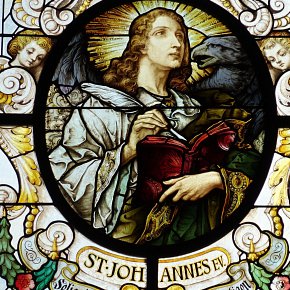 Bezau, Pfarrkirche Hl. Jodok, St. Johannes Ev., Selig sind die Friedfertigen