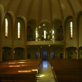 Bludenz, Heilig-Kreuz-Kirche, Architekt Albert Otto Linder, 1932-1934