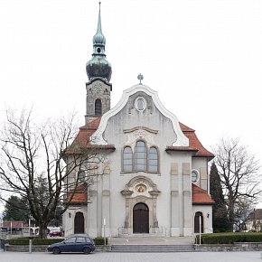 Höchst, Sankt Johann​, 1908-10 Architekt Albert Rimli