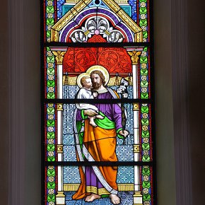 Hirschegg, Hl. Mutter Anna, Hl. Josef mit Jesus auf dem Arm