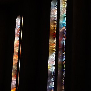 Lustenau-Rheindorf, Erlöserkirche, Lichtspiel