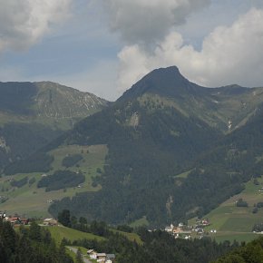 Blick von Marul über das Große Walsertal