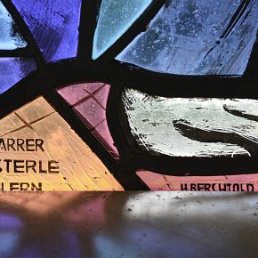 Riezlern-Schwende, Fatima Kapelle Maria Dank, Pfarrer F. Österle Riezlern, H. Berchtold 1949