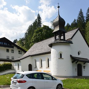 Riezlern-Schwende, Fatima Kapelle Maria Dank, erbaut 1947-50