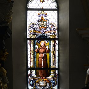 ​St. Gallenkirch, Hl. Gallus, hl. Antonius, Gewidmet von Kaspar Kessler und Maria Josepha Pia Kessler 1898