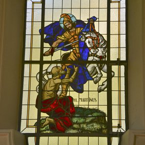Dalaas – Hl. Mutter Anna in Außerwald (Wald am Arlberg), hl. Martinus, Gespendet von Josef Tscholl Dalaas